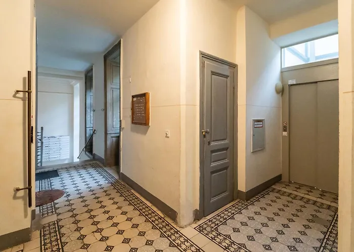 Apartmán Apartment For 6 With Terrace & Air Conditioning Near Metro U3 Vídeň